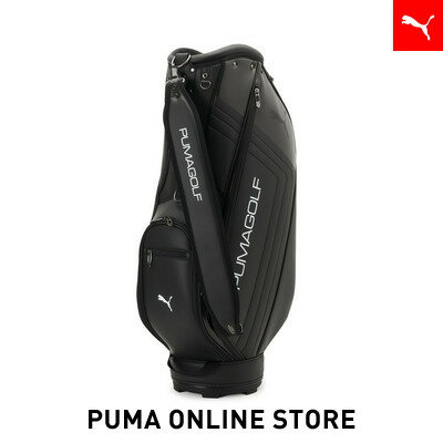 乐天商城 - 『ポイント10倍 4/24 0:00〜4/27 09:59』【公式】 PUMA プーマ ユニセックス ゴルフ サイドステッチ PUベーシック キャディバッグ 37L Side Stitch BASIC Caddie Bag ユニセックス