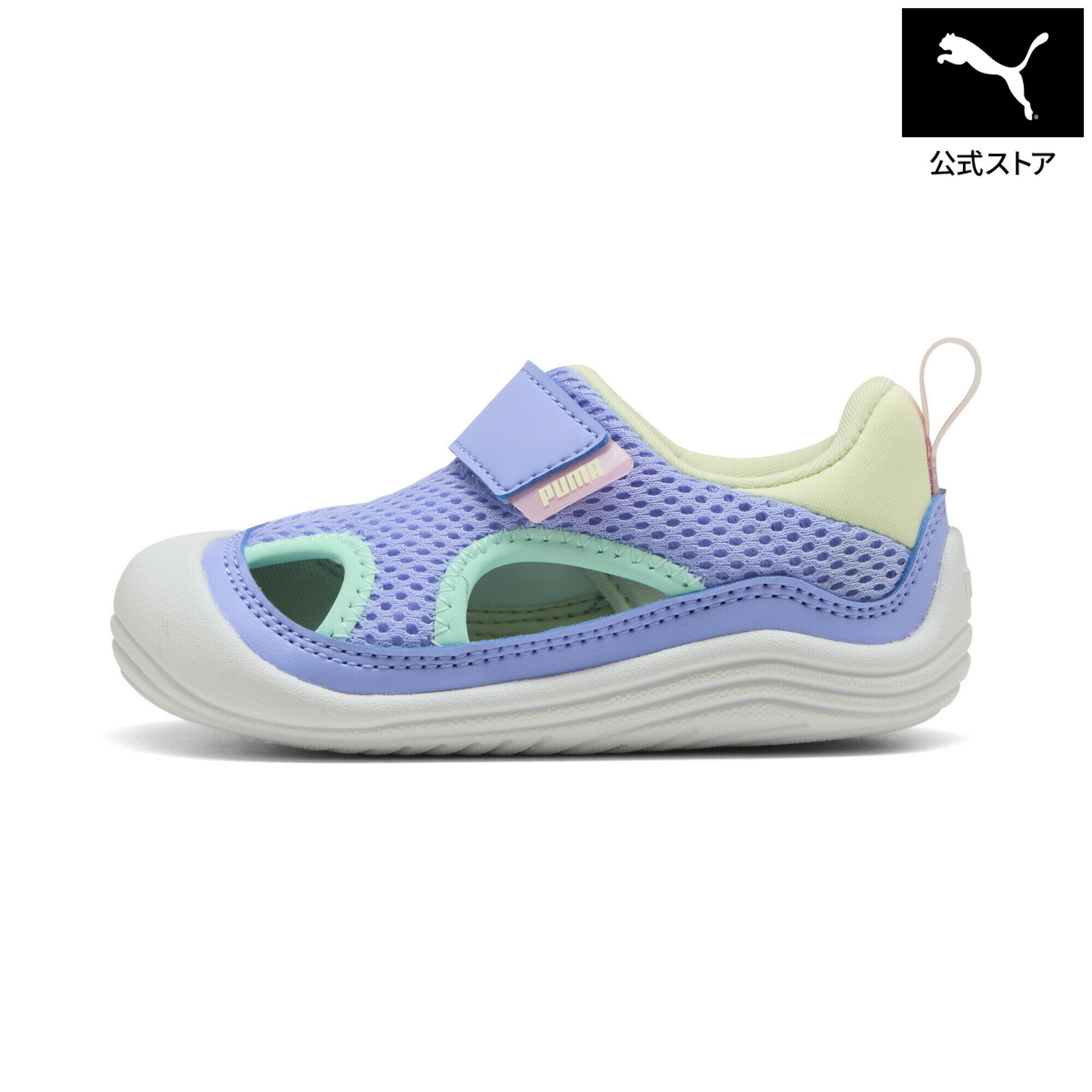 乐天商城 - 『ポイント20倍 4/24 0:00〜4/25 01:59』【公式】 PUMA プーマ ベビー プーマ キッテン サマー スニーカー V インファント 12-16cm Puma Kitten Summer V Inf キッズ