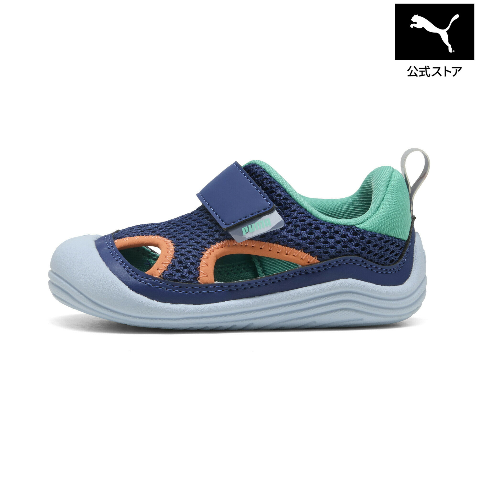 乐天商城 - 『ポイント20倍 4/29 0:00〜5/6 23:59』【公式】 PUMA プーマ ベビー プーマ キッテン サマー スニーカー V インファント 12-16cm Puma Kitten Summer V Inf キッズ
