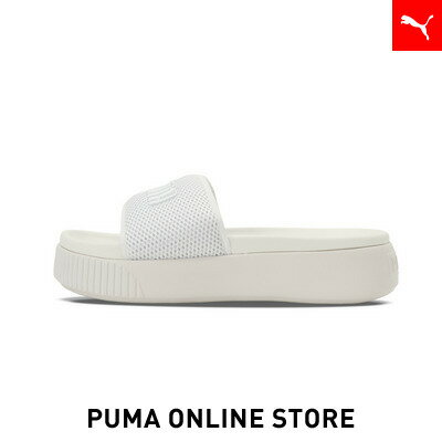 乐天商城 - 『ポイント10倍 4/24 0:00〜4/27 09:59』【公式】 PUMA プーマ ウィメンズ プラットフォーム スライド UM サンダル Platform Slide UM レディース