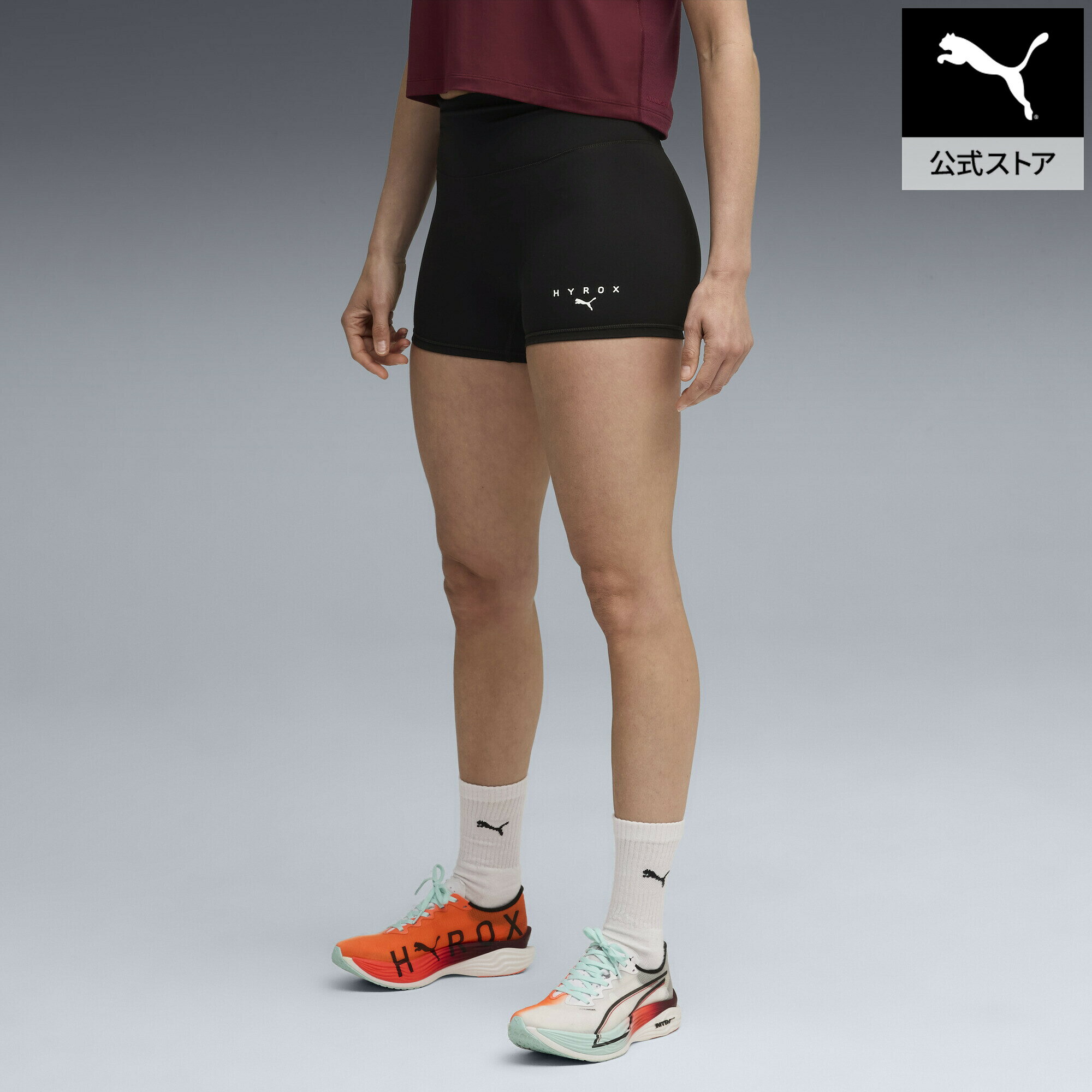 乐天商城 - 『ポイント20倍 4/29 0:00〜5/6 23:59』【公式】 PUMA プーマ ウィメンズ トレーニング PUMA x HYROX シェイプラックス 3インチ ショーツ HYROX SHAPELUXE 3