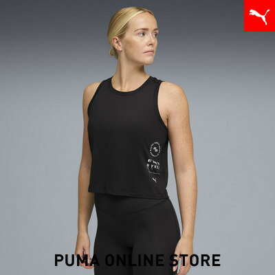 乐天商城 - 『ポイント20倍 4/29 0:00〜5/6 23:59』【公式】 PUMA プーマ ウィメンズ トレーニング PUMA x HYROX クラウドスパン サーモアダプト クロップ タンクトップ W HYROX CLOUDTHERMO CROPTANK レディース