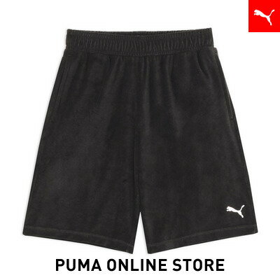 乐天商城 - 『ポイント20倍 4/29 0:00〜5/6 23:59』【公式】 PUMA プーマ メンズ ESS エレベーテッド パイル 9ショート パンツ SUMMER PILE 10inch SHORTS メンズ