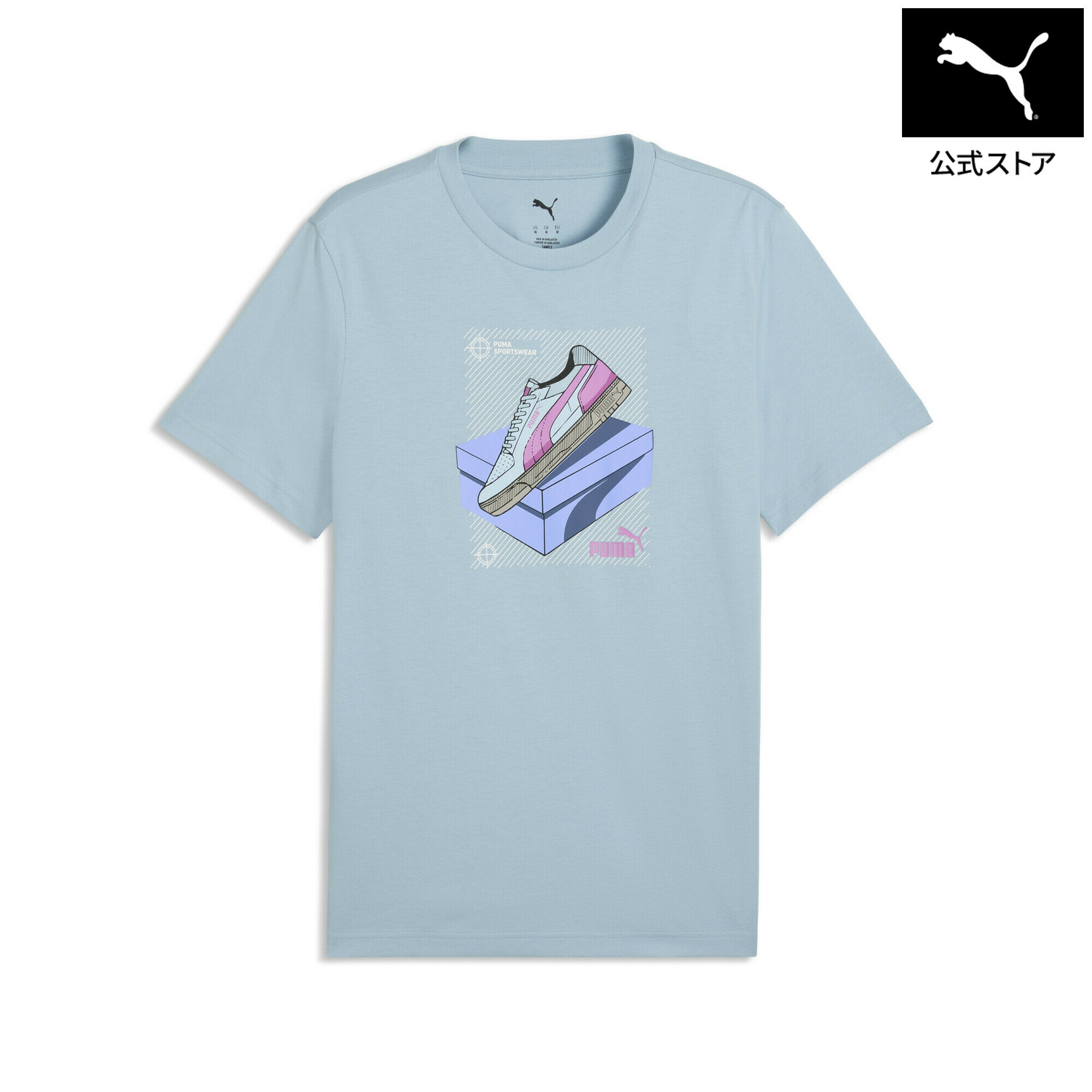 Rakuten - 『ポイント10倍 6/20 20:00〜6/26 1:59』【公式】 PUMA プーマ メンズ グラフィック スニーカー 半袖 Tシャツ GRAPHIC Tee メンズ