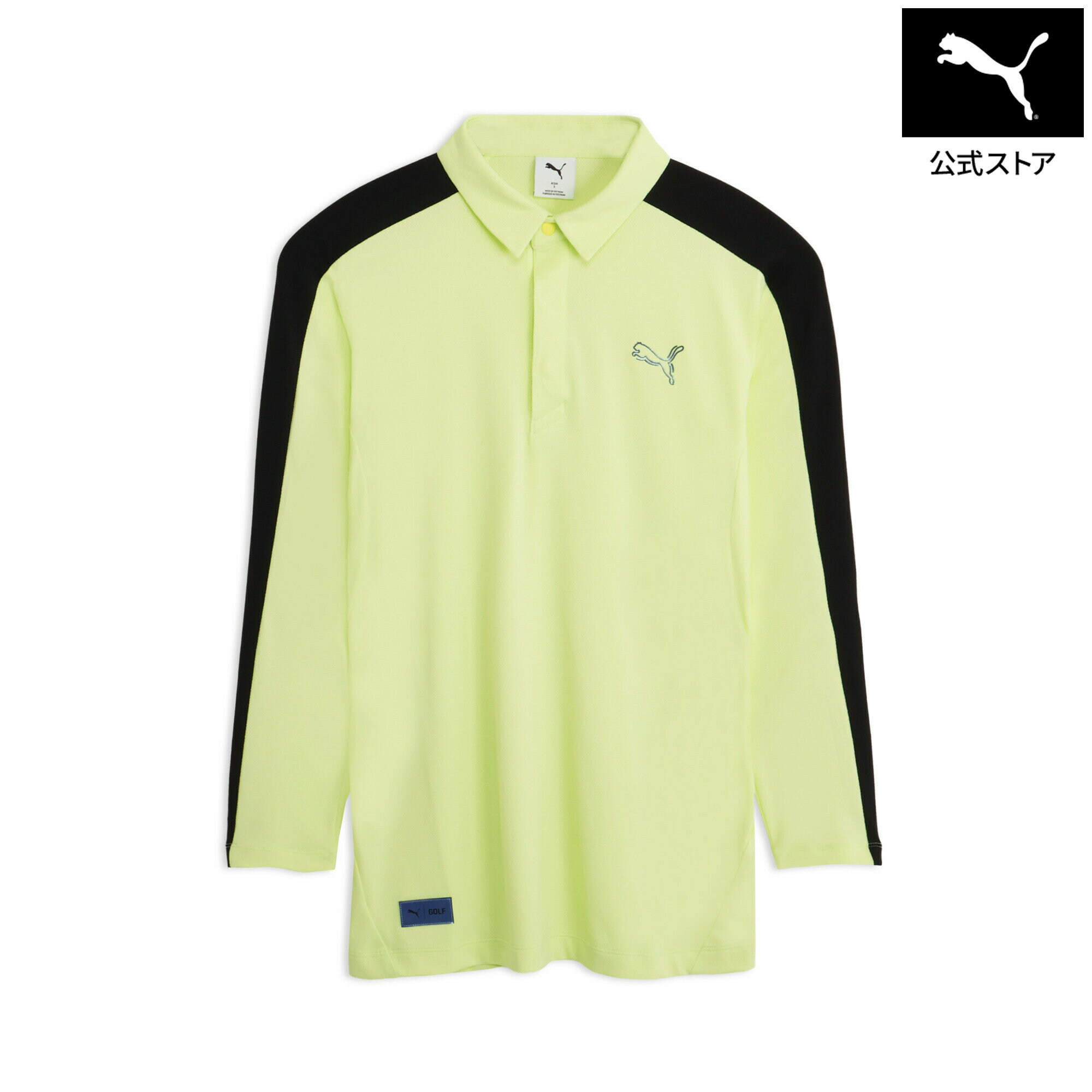 Rakuten - 『ポイント10倍 6/20 20:00〜6/26 1:59』【公式】 PUMA プーマ メンズ ゴルフシャドウキャット グラフィック ジク 長袖 ポロシャツ ZIKU POLO L/S メンズ