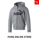 『ポイント20倍 4/18 0:00〜4/19 01:59』【公式】PUMA プーマ キッズ トップス パーカー 【キッズ ボーイズ ESS ビッグ ロゴ FZ フーディー TR B 120-160cm】