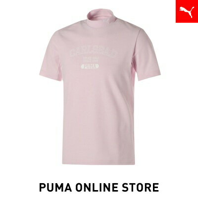 『ポイント20倍 6/4 20:00〜6/6 01:59』【公式】PUMA プーマ メンズ ポロシャツ ゴルフ 【メンズ ゴルフ プリント モックネック 半袖 ポロシャツ】