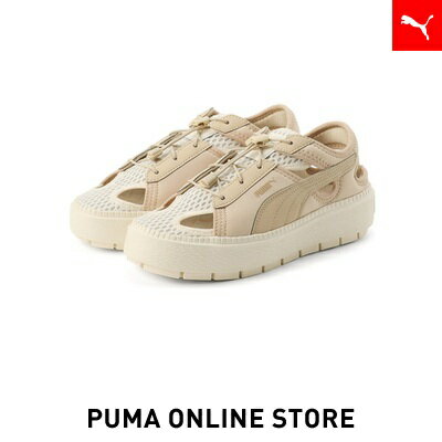 『ポイント20倍 6/4 20:00-6/6 1:59』【公式】PUMA プーマ レディース サンダル 【ウィメンズ バスケット プラットフォーム トレース ライト ミュール スニーカー】