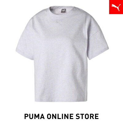 【公式】PUMA プーマ レディース 半袖Tシャツ 【ウィメンズ NEP ヤーン 半袖 Tシャツ】