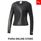 【公式】PUMA プーマ レディース スリムフィットトップス 【ウィメンズ アップタウン グラフィック 長袖 トップス】