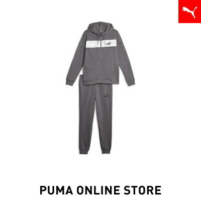 『ポイント20倍 5/20 0:00〜5/21 01:59』【公式】PUMA プーマ メンズ ジャージ セットアップ 【メンズ フルジップ パネル トラックスーツ 上下セット】