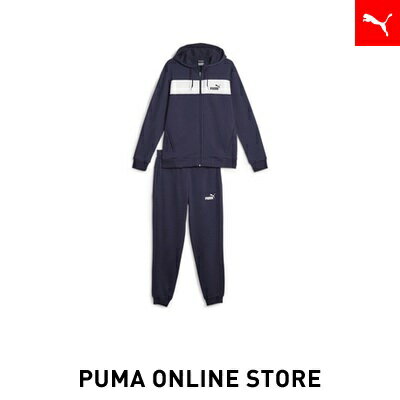 『ポイント20倍 5/20 0:00〜5/21 01:59』【公式】PUMA プーマ メンズ ジャージ セットアップ 【メンズ フルジップ パネル トラックスーツ 上下セット】