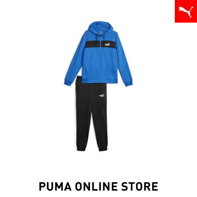 ポイント10倍 6/4 20:00〜6/9 23:59 【公式】PUMA プーマ メンズ ジャージ セットアップ 【メンズ フルジップ パネル トラックスーツ 上下セット】