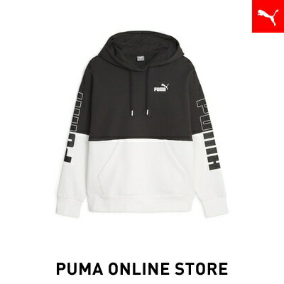 『ポイント20倍 6/4 20:00〜6/6 01:59』【公式】PUMA プーマ レディース トップス パーカー 【ウィメンズ PUMA POWER カラーブロック フーディー 裏起毛】