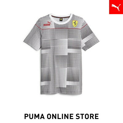 【公式】PUMA プーマ メンズ 半袖Tシャツ モータースポーツ 【メンズ フェラーリ レース カモ SDS Tシャツ】