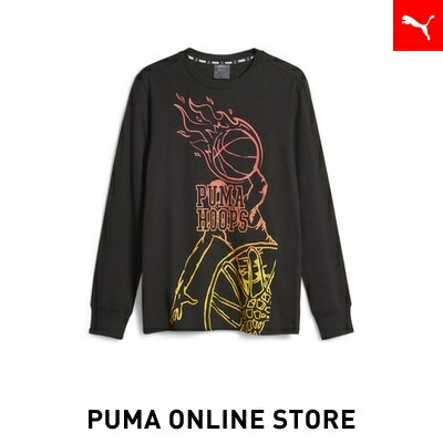 【公式】PUMA プーマ メンズ タンクトップ バスケットボール 【メンズ バスケットボール ブループリント グラフィック 長袖 Tシャツ】