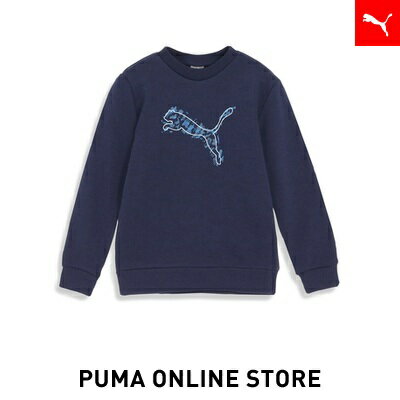 『ポイント10倍 5/11 02:00〜5/14 23:59』【公式】PUMA プーマ キッズ トップス パーカー 【キッズ ボーイズ ACTIVE SPORTS クルースウェット 120-160cm】