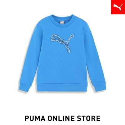 『ポイント10倍 5/11 02:00〜5/14 23:59』【公式】PUMA プーマ キッズ トップス パーカー 【キッズ ボーイズ ACTIVE SPORTS クルースウェット 120-160cm】