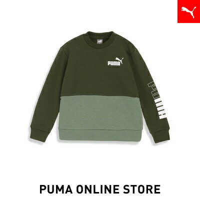 『ポイント20倍 5/15 0:00〜5/16 01:59』【公式】PUMA プーマ キッズ トップス パーカー 【キッズ ボーイズ PUMA POWER クルースウェット 120-160cm】