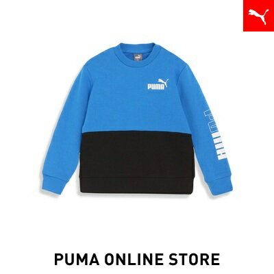 『ポイント20倍 5/15 0:00〜5/16 01:59』【公式】PUMA プーマ キッズ トップス パーカー 【キッズ ボーイズ PUMA POWER クルースウェット 120-160cm】