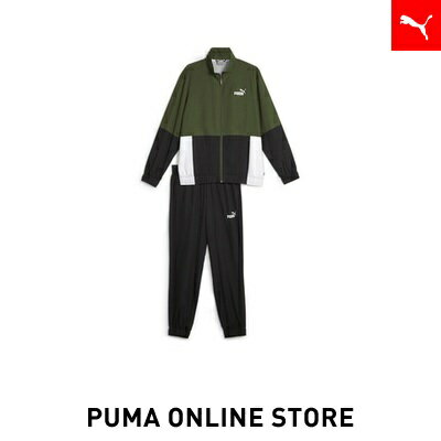 ポイント10倍 6/4 20:00〜6/9 23:59 【公式】PUMA プーマ メンズ トップス 【メンズ ウーブン トラックスーツ 上下セット】