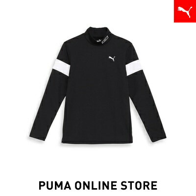 『ポイント20倍 6/4 20:00〜6/6 01:59』【公式】PUMA プーマ メンズ 半袖Tシャツ ゴルフ 【メンズ ゴルフ スローガン バックロゴ ハイネック シャツ 長袖】