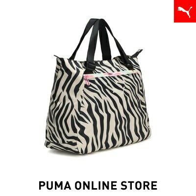 ポイント20倍 5/20 0:00〜5/21 01:59 【公式】PUMA プーマ レディース トートバッグ 【ウィメンズ AT ESS トートバッグ ゼブラ 22L】