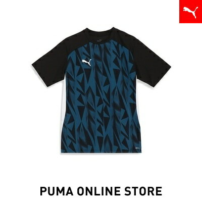 『ポイント20倍 6/4 20:00〜6/6 01:59』【公式】PUMA プーマ メンズ サッカーシャツ サッカー 【メンズ サッカー INDIVIDUAL プーマフットボール プロ 半袖 AOP Tシャツ】