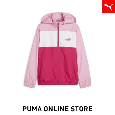 ポイント10倍 6/4 20:00〜6/9 23:59 【公式】PUMA プーマ キッズ アウター 【キッズ ESSプラス CB ウィンドブレーカー B 120-160cm】