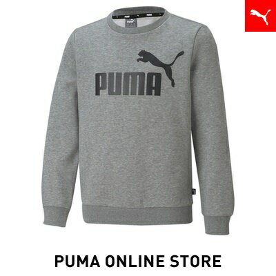 『ポイント20倍 6/4 20:00〜6/6 01:59』【公式】PUMA プーマ キッズ トップス パーカー 【キッズ ボーイズ ESS ビッグ ロゴ クルー スウェット B 104-164cm】