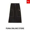 楽天プーマ公式オンラインショップウィメンズ PUMA x X-girl ミディアムレングス ウーブン スカート