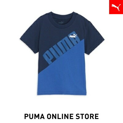 『ポイント20倍 6/4 20:00〜6/6 01:59』【公式】PUMA プーマ キッズ Tシャツ 【キッズ ボーイズ プーマ パワー MX 半袖 Tシャツ A 120-160cm】