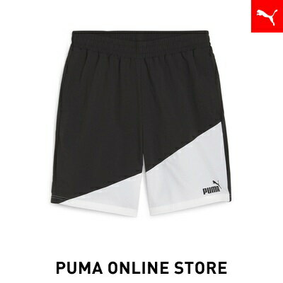 『ポイント20倍 6/4 20:00〜6/6 01:59』【公式】PUMA プーマ メンズ ショーツ ハーフパンツ 【メンズ プーマ パワー カラーブロック 8 ウーブン ショーツ】