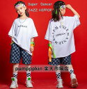 キッズ子供服~大人 Tシャツ 半袖 デニムパンツ ハーフパンツ チェック柄 上下セットアップ ダンスウェア ジャズダンス ヒップホップ 男女兼用 hip-hop jazz ダンサー ストリートダンス カジュアル ダンス衣裳 普段着 子供の日 ステージ舞台演出服 学園祭文化祭 110~180cm