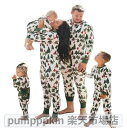 クリスマス 元素 親子ペア パジャマ 長袖 上下セットアップ プリント かわいい 家族 お揃い ルームウェア ママ パパ 女の子 男の子 ベビー 子供 サンタク...