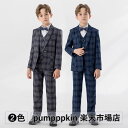 チェック柄 子供スーツ 上品 紳士服 礼服 フォーマルスーツ キッズ 男の子 春秋冬 大きいサイズ スーツセット ピアノ 発表会 演奏会 演出服 4点~5点セット 入学式 入園式 ベビー こども 子供服 七五三 結婚式 卒業式 小学生 保育園 記念 撮影 グレー ブルー 90~170cm