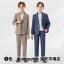 子供 カジュアル スーツ 上品 礼服 かっこいい フォーマルスーツ キッズ 男の子 春秋冬 チェック柄 ピ..