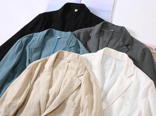 テーラードジャケット メンズ リネンジャケット 春 秋 薄手 カジュアル ジャケット 綿 麻 100% おしゃれ サマージャケット 長袖 ジャケット ゆったり 軽い 薄い ライトアウター 無地 スリム 着痩せ 大きいサイズ ベージュ 白 ライトグリーン グレー ネイビー 黒 M~3XL