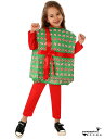 キッズ クリスマス ギフト 変装 コスプレ 衣装 子供 着ぐるみ プレゼント キャンディ柄 コスプレ クリスマス衣装 サンタクロース 面白い 子供用 コスチューム 子供 男の子 女の子 かわいい 仮装 変装 舞台ステージ衣装 イベント 学園祭 ダンスウェア 緑 赤 黒 S M L XL(3)