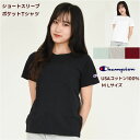 【SALE】半袖 tシャツ レディース ポケット付き USA 綿100%【メール便 送料無料】チャンピオン champion ベーシック Tシャツ 半袖 トップ...