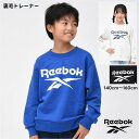 【限定 ポイント3倍 SALE】Reebok 長袖 裏毛トレーナー キッズ 男の子 子供服【メール便 送料無料】 リーボック 胸ロゴ 女の子 キッズファッション...