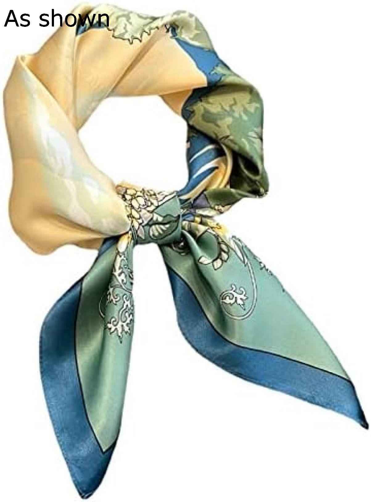 【全店10％OFFクーポン】レディース スカーフ 女性のスカーフ中国風の春と秋の小さな正方形のスカーフスカーフファッションネックプロテクタースカーフ スカーフ