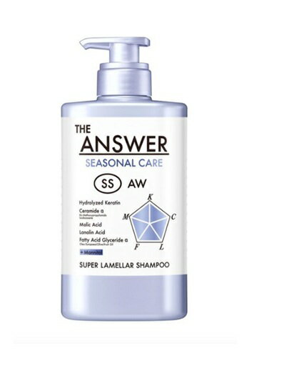 △送料無料△数量限定! THE　ANSWER（ジアンサー）　シーズナルケア　SS　スーパーラメラシャンプー　ポンプ　400ml