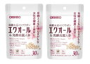 ●2個セット・数量限定・メール便●オリヒロ エクオール&発酵高麗人参 30粒