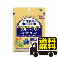 小林製薬の栄養補助食品 ブルーベリールテインメグスリノ木　60粒【代引き不可　メール便　送料無料】(ken-01623)