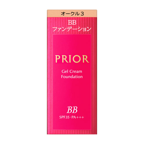 ☆メール便・送料無料・ポイント10倍☆資生堂 プリオール 美つやBBジェルクリーム n オークル3 30g 代引き不可