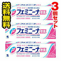 ●3個セット・メール便・送料無料● フェミニーナ軟膏S 30g 【第2類医薬品】 代引き不可（セルフメディケーション税制対象）のサムネイル