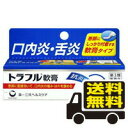 ※ご購入時の問診事項について、【購入不可】を選択されている場合は、 当店にて後ほどご注文のキャンセル手続きを取らせていただきます。 あらかじめご了承くださいませ。 商品情報■　配送に関する注意事項●お届けはヤマト運輸・メール便（ポスト投函）又は日本郵便のゆうパケット（ポスト投函）の使用となりますので、 お届けまでに1〜2週間のお時間頂く場合がございます。※配送業者はご指定頂けません。 ●配送中、箱潰れが発生する可能性がございます。あらかじめご了承ください。 ●決済方法として、代金引換はご利用頂けません。 ●日時指定、お届けの時間指定はご利用頂けません。 ●メール便配送不可の商品とご一緒にご注文の場合は、宅配便配送に変更となり、別途送料をいただきます。 ●商品が紛失、未着、破損した場合でも、補償の対象となりませんのでご注意ください。■　商品説明4つの有効成分を配合し、抗炎症・組織修復・殺菌作用を発揮します。 患部に直接作用して炎症や痛み・はれをしずめ、口内炎・舌炎(舌にできる口内炎)を治します。 ノンステロイドタイプで、お子さまにもおすすめです。 密着して患部をカバーする軟膏タイプのお薬です。■　効能・効果口内炎、舌炎■　成分・分量100g中 アズレンスルホン酸ナトリウム水和物：0.02g グリチルレチン酸：0.3g アラントイン：0.3g セチルピリジニウム塩化物水和物：0.1g 添加物：グリセリン、ゲル化炭化水素、ポリアクリル酸Na、 メタケイ酸アルミン酸Mg、ヒプロメロース、l-メントール、サッカリンNa■　内容量6g■　使用上の注意相談すること ・次の人は使用前に医師、歯科医師、薬剤師又は登録販売者に相談して下さい。 (1)医師又は歯科医師の治療を受けている人 (2)薬などによりアレルギー症状を起こしたことがある人 (3)患部が広範囲の人 ・使用後、次の症状があらわれた場合は副作用の可能性がありますので、直ちに使用を中止し、製品の文書を持って医師、歯科医師、薬剤師又は登録販売者に相談して下さい。 (関係部位：症状) 口：刺激感 皮膚：発疹・発赤、かゆみ ・5〜6日間使用しても症状がよくならない場合は使用を中止し、製品の文書を持って医師、歯科医師、薬剤師又は登録販売者に相談して下さい。■　用法・用量1日2〜4回、患部を清浄にした後、適量を塗布して下さい。■　保管方法・取扱い上の注意直射日光の当たらない涼しい所に密栓して保管して下さい。 小児の手の届かない所に保管して下さい。 他の容器に入れ替えないで下さい。(誤用の原因になったり品質が変わります) 表示の使用期限を過ぎた製品は使用しないで下さい。■　製造販売会社第一三共ヘルスケア株式会社 お客様相談室 東京都中央区日本橋3-14-10 電話：0120-337-336 受付時間：9：00-17：00(土、日、祝日を除く)■　医薬品の使用期限使用期限まで半年以上の期間がある製品を発送します。■　リスク区分第3類医薬品■　広告文責株式会社ププレひまわり （084-920-2250）