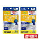 ●数量限定!2個セット・メール便・送料無料●イチョウ葉脳内α 20日分(60粒)DHC 代引き不可