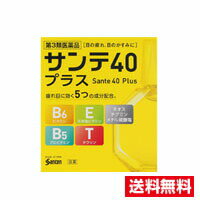 ☆メール便・送料無料☆【第3類医薬品】参天製薬 サンテ40プラス(12ml)(セルフメディケーション税制対象)代引き不可